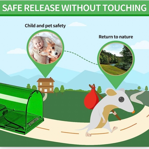 Humane Mouse Trap ~ Catch and Release ~ Alive Mouse Trap ~ No Kill Trap - Picture 5 of 10